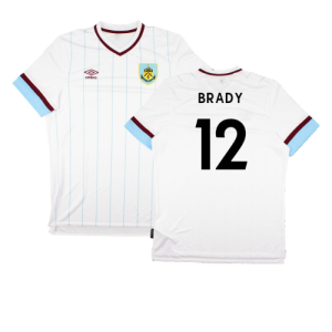 Burnley 2021-22 Away Shirt (Sponsorless) (S) (Excellent) (BRADY 12)