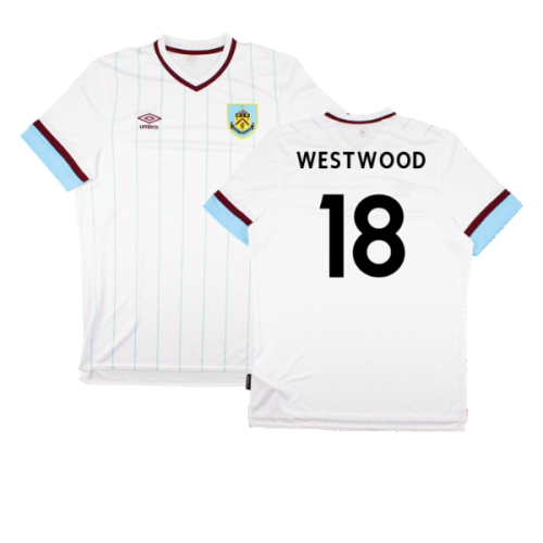 Burnley 2021-22 Away Shirt (Sponsorless) (S) (Excellent) (WESTWOOD 18)