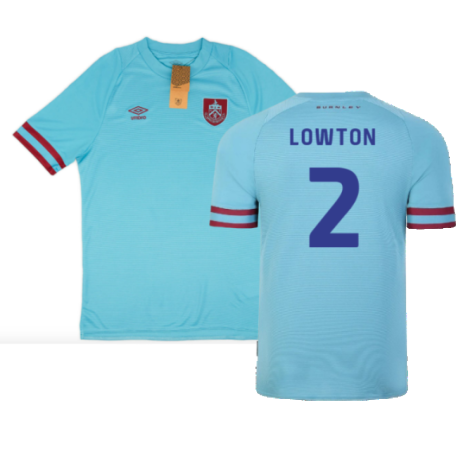 Burnley 2022-23 Away Shirt (Sponsorless) (XXL) (Excellent) (LOWTON 2)