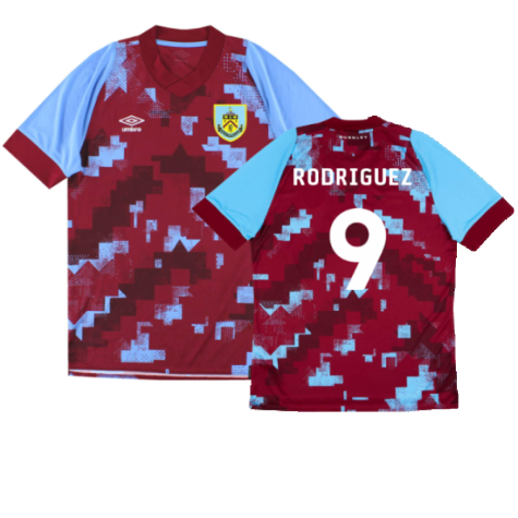 Burnley 2022-23 Home Shirt (XL) (BNWT) (RODRIGUEZ 9)