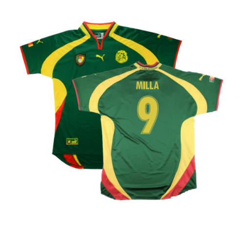 Cameroon 2000-02 Home Shirt (XL) (Very Good) (Milla 9)