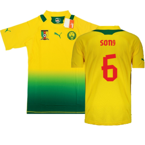 Cameroon 2012-13 Authentic Away Shirt (L) (Mint) (Song 6)