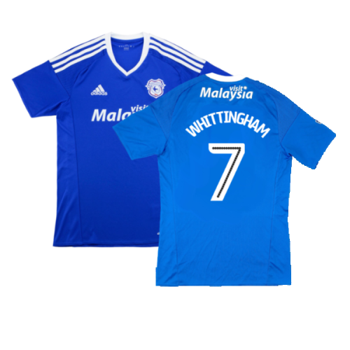 Cardiff 2016-17 Home Shirt (S) (Excellent) (Whittingham 7)