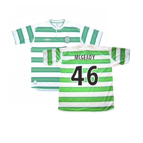 Celtic 2003-04 Home Shirt (M) (Very Good) (McGeady 46)