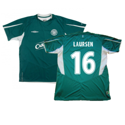 Celtic 2004-05 Away Shirt (L) (Excellent) (Laursen 16)