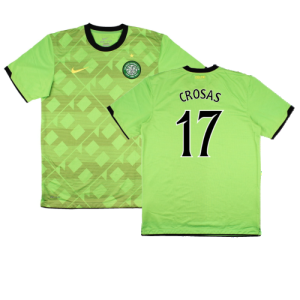 Celtic 2010-11 Away Shirt (Sponsorless) (M) (Excellent) (Crosas 17) Celtic 2010-11 Away Shirt (Sponsorless) (M) (Excellent) (Crosas 17)