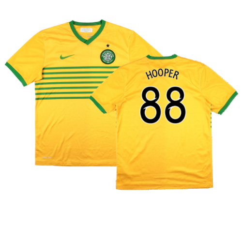 Celtic 2013-14 Away Shirt (Sponsorless) (XL Boys) (Good) (Hooper 88)