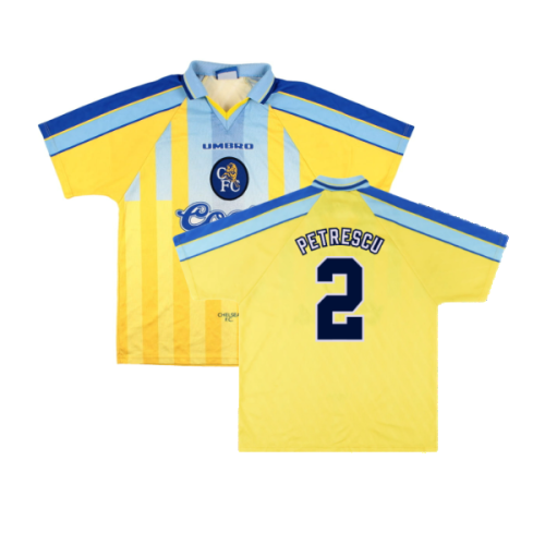 Chelsea 1996-97 Away Shirt (M) (Very Good) (Petrescu 2)