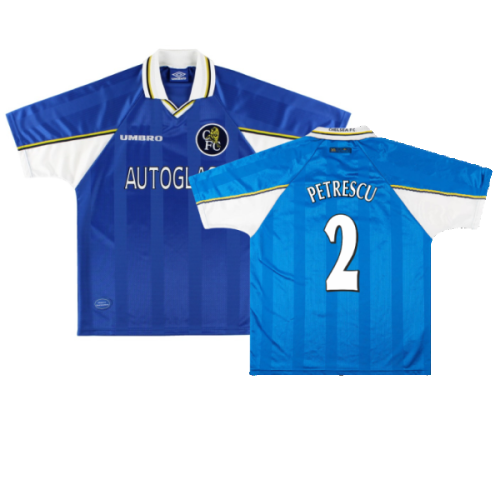 Chelsea 1997-99 Home Shirt (XL) (Excellent) (Petrescu 2)