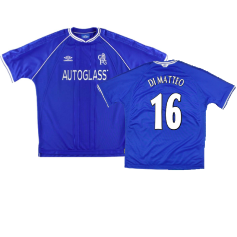 Chelsea 1999-01 Home (XL) (Excellent) (Di Matteo 16)