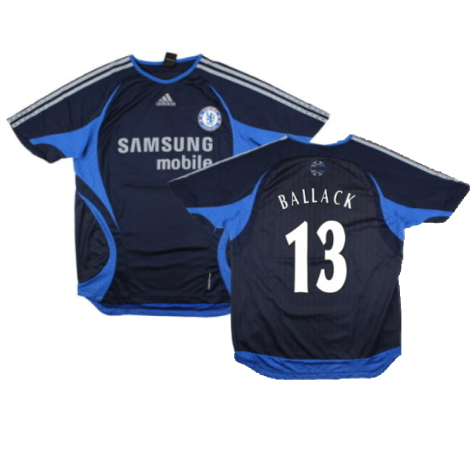 Chelsea 2006-07 Adidas Training Shirt (L) (BALLACK 13) (Excellent)