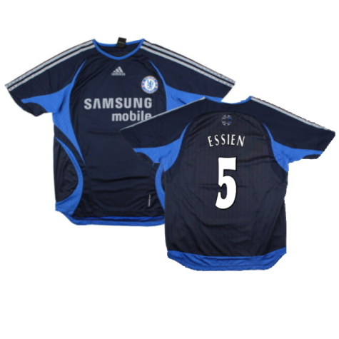 Chelsea 2006-07 Adidas Training Shirt (L) (Essien 5) (Excellent)