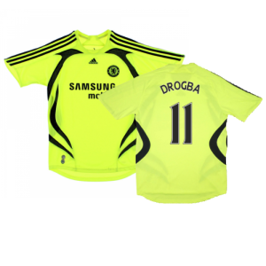 Chelsea 2007-08 Away Shirt (XXL) (Very Good) (Drogba 11) Chelsea 2007-08 Away Shirt (XXL) (Very Good) (Drogba 11)