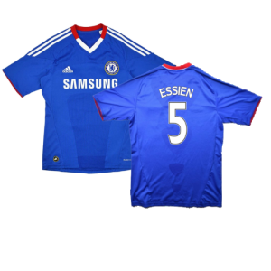 Chelsea 2010-11 Home Shirt (Very Good) (Essien 5)