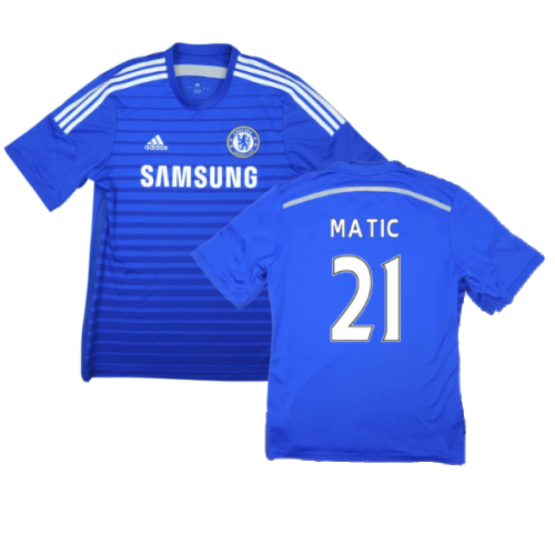 Chelsea 2014-15 Home Shirt (Womens L 1) (Matic 21) (Good)