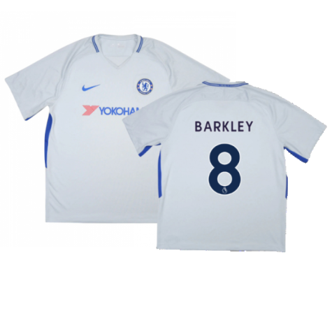 Chelsea 2017-18 Away Shirt (XLB) (Very Good) (Barkley 8)