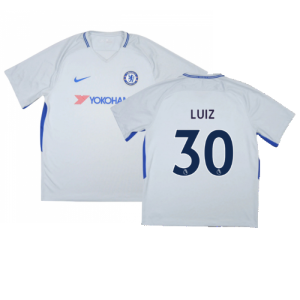 Chelsea 2017-18 Away Shirt (XLB) (Very Good) (Luiz 30)