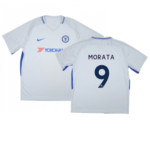 Chelsea 2017-18 Away Shirt (XLB) (Very Good) (Morata 9)