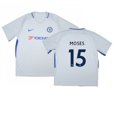 Chelsea 2017-18 Away Shirt (XLB) (Very Good) (Moses 15)