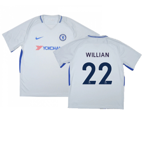 Chelsea 2017-18 Away Shirt (XLB) (Very Good) (Willian 22)