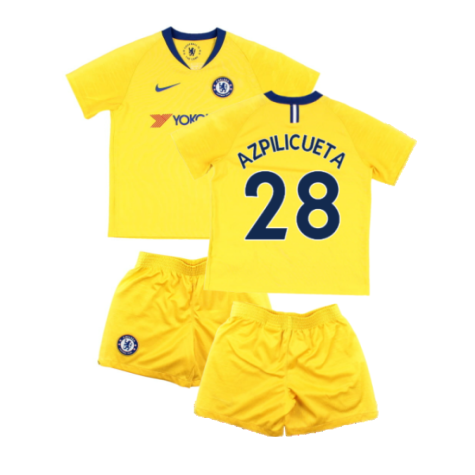 Chelsea 2018-19 Away Mini Kit (4-5y) (Azpilicueta 28) (Very Good)