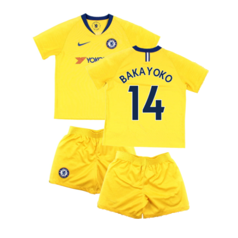 Chelsea 2018-19 Away Mini Kit (4-5y) (Bakayoko 14) (Very Good)