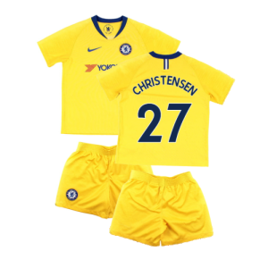 Chelsea 2018-19 Away Mini Kit (4-5y) (Christensen 27) (Very Good)