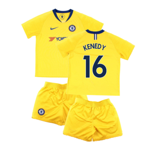 Chelsea 2018-19 Away Mini Kit (4-5y) (Kenedy 16) (Very Good)