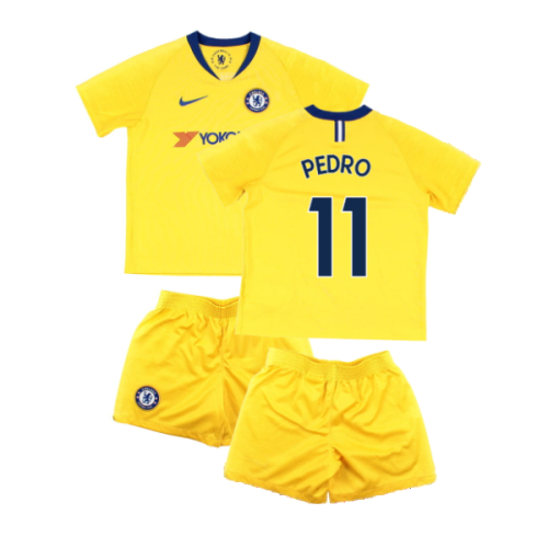 Chelsea 2018-19 Away Mini Kit (4-5y) (Pedro 11) (Very Good)