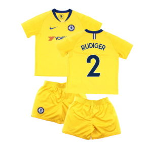Chelsea 2018-19 Away Mini Kit (4-5y) (Rudiger 2) (Very Good) Chelsea 2018-19 Away Mini Kit (4-5y) (Rudiger 2) (Very Good)
