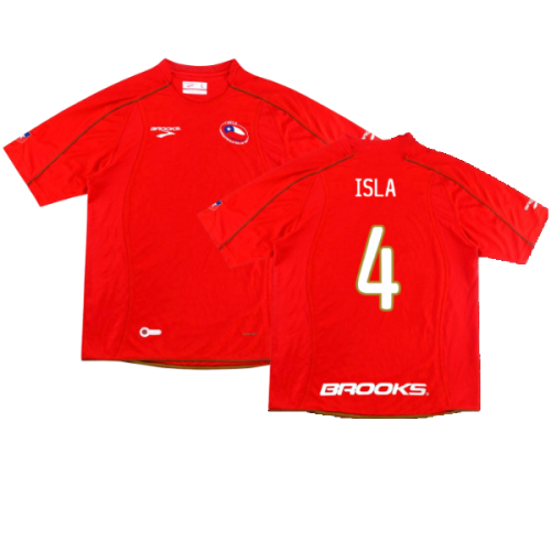 Chile 2010-11 Home Shirt (M) (Excellent) (ISLA 4)