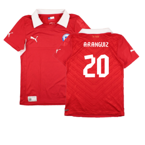 Chile 2012-13 Home shirt (S) (Very Good) (Aranguiz 20)