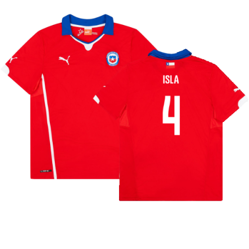 Chile 2014-15 Home Shirt (S) (Excellent) (Isla 4)