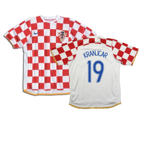 Croatia 2006-08 Away Shirt (S) (Very Good) (Kranjcar 19)