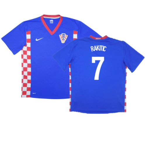 Croatia 2008-10 Away Shirt (XXL) (Excellent) (Rakitic 7)