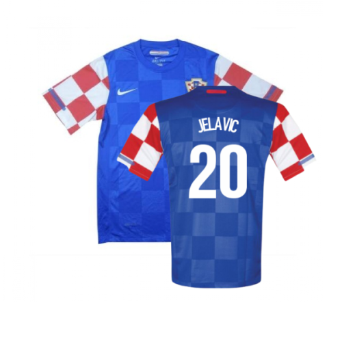 Croatia 2010-12 Away Shirt (S) (Mint) (Jelavic 20)