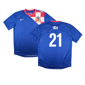 Croatia 2012-14 Away Shirt (S) (Very Good) (Vida 21)