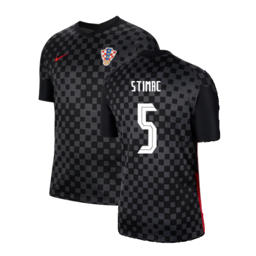 Croatia 2020-21 Away Shirt (S) (STIMAC 5) (Excellent)