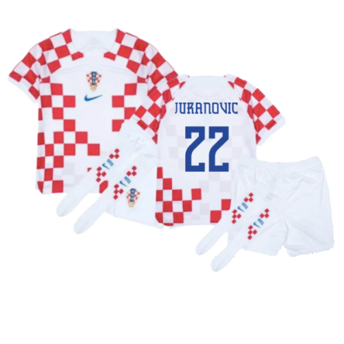 Croatia 2022-2023 Home Mini Kit (6-7y) (BNWT) (Juranovic 22)