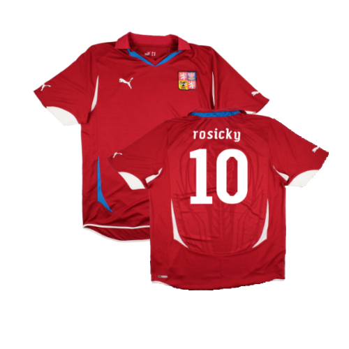 Czech Republic 2010-11 Home Shirt (XL) (BNWT) (Rosicky 10)
