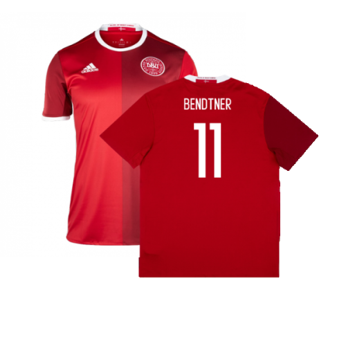 Denmark 2015-16 Home Shirt (L) (Excellent) (Bendtner 11)