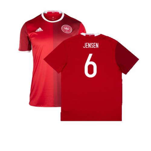 Denmark 2015-16 Home Shirt (L) (Excellent) (Jensen 6)