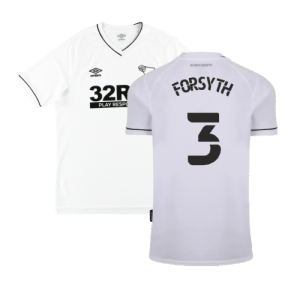 Derby County 2020-21 Home Shirt (S) (Excellent) (Forsyth 3) Derby County 2020-21 Home Shirt (S) (Excellent) (Forsyth 3)
