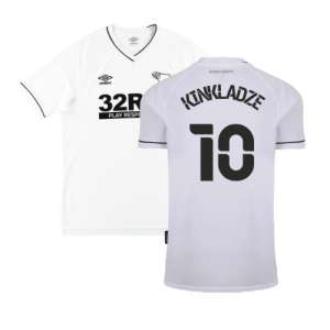 Derby County 2020-21 Home Shirt (S) (Excellent) (Kinkladze 10) Derby County 2020-21 Home Shirt (S) (Excellent) (Kinkladze 10)