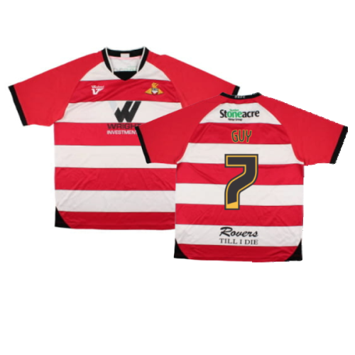 Doncaster 2009-2010 Home Shirt (XL) (Very Good) (Guy 7)