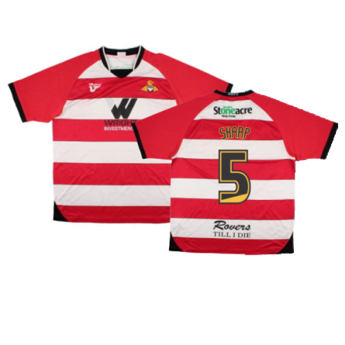 Doncaster 2009-2010 Home Shirt (XL) (Very Good) (Sharp 5)