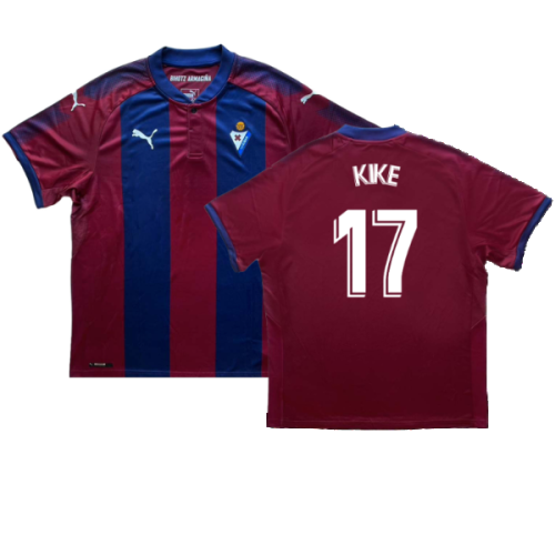 Eibar 2017-18 Home Shirt (Good) (Kike 17)