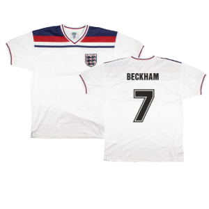 England 1980-82 Score Draw Replica Home Shirt (XL) (Excellent)
