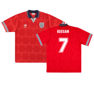 England 1990-92 Away Shirt (L) (Excellent) (Keegan 7)