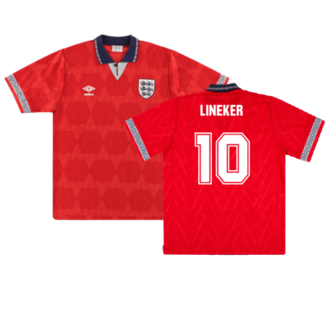 England 1990-92 Away Shirt (XL) (Excellent) (Lineker 10)